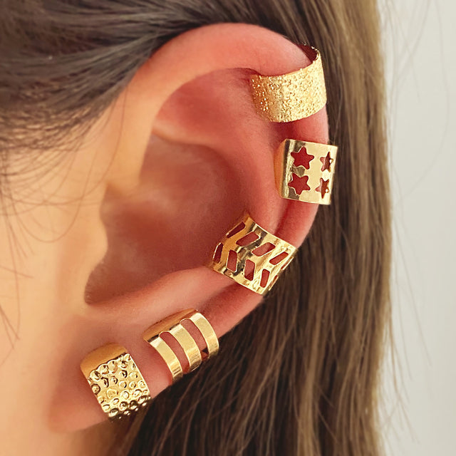 Vintage Snake Earrings for Women Charm Gold Color Round Ear Clips Female 2022 Trend Ear Cuffs Valentine&#39;s Day Gift Jewelry